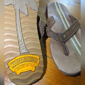 Margaritaville Stripe Flip Flop Sandals